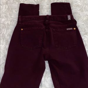 NWOT 7 For All Mankind Skinny Jeans